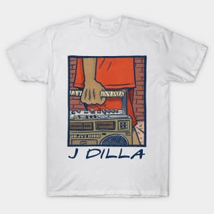 J Dilla / Retro Fan Art Design T-Shirt